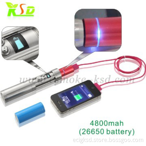 Original wholesale 26650 mod e-huge kit of electronic cigarettes